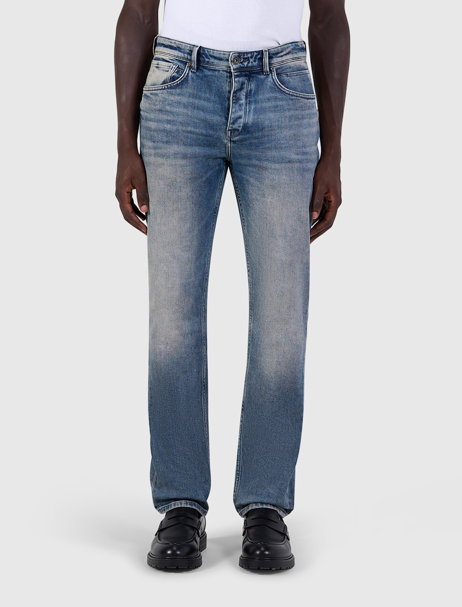 Pure Path The Ryan W1723 Jeans Denim Mid Blue