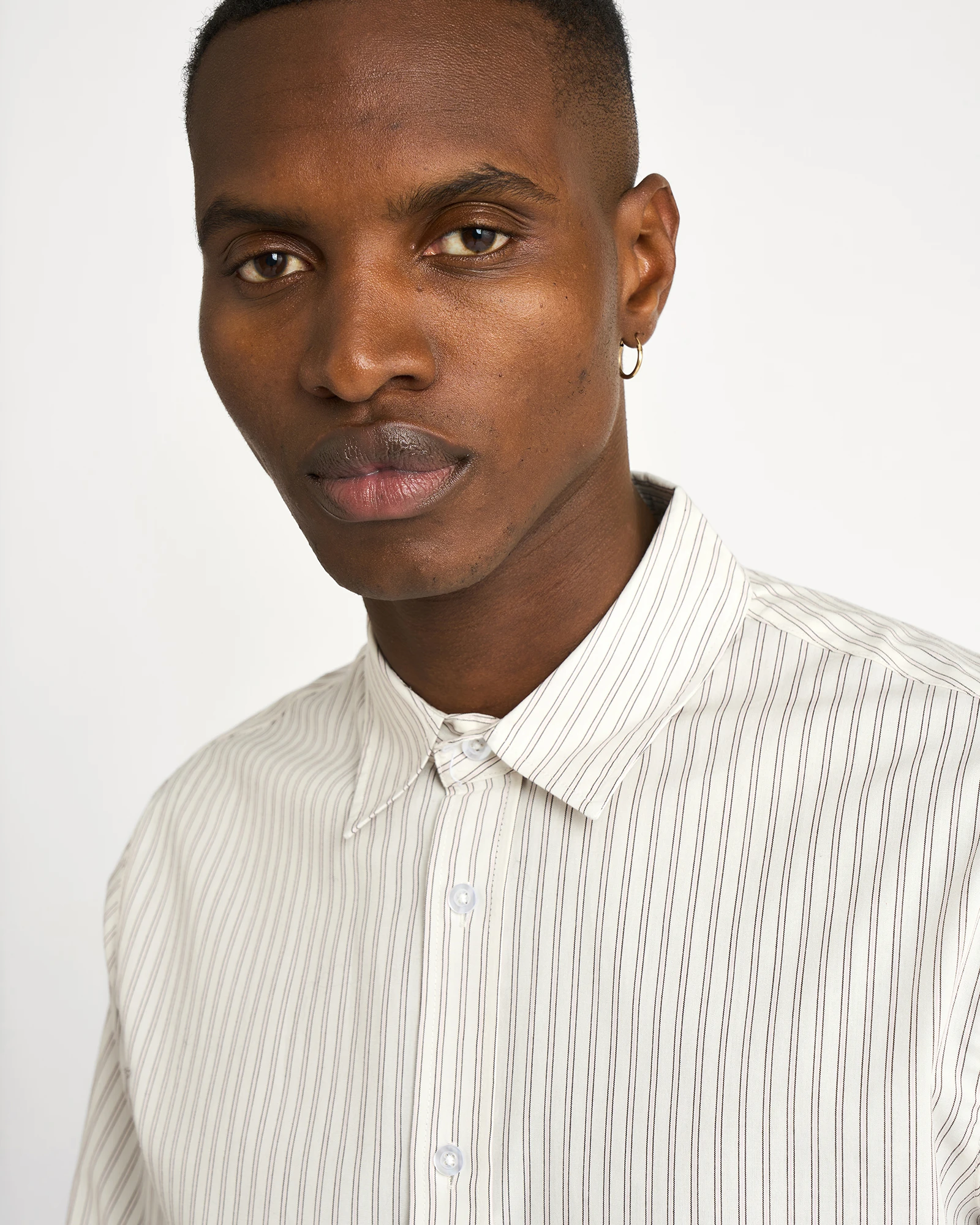 Resterods Chris Poplin Shirt L/S 8089-Grey
