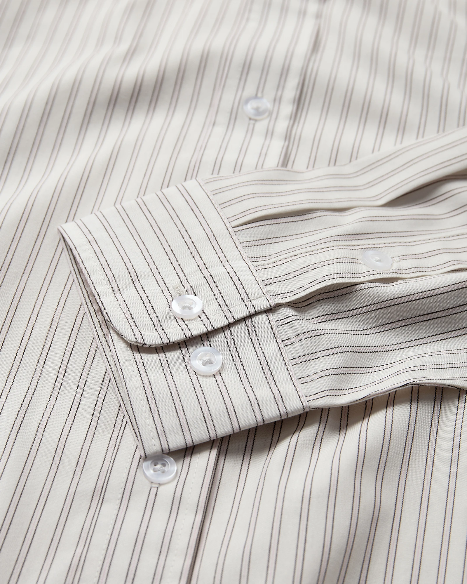 Resterods Chris Poplin Shirt L/S 8089-Grey