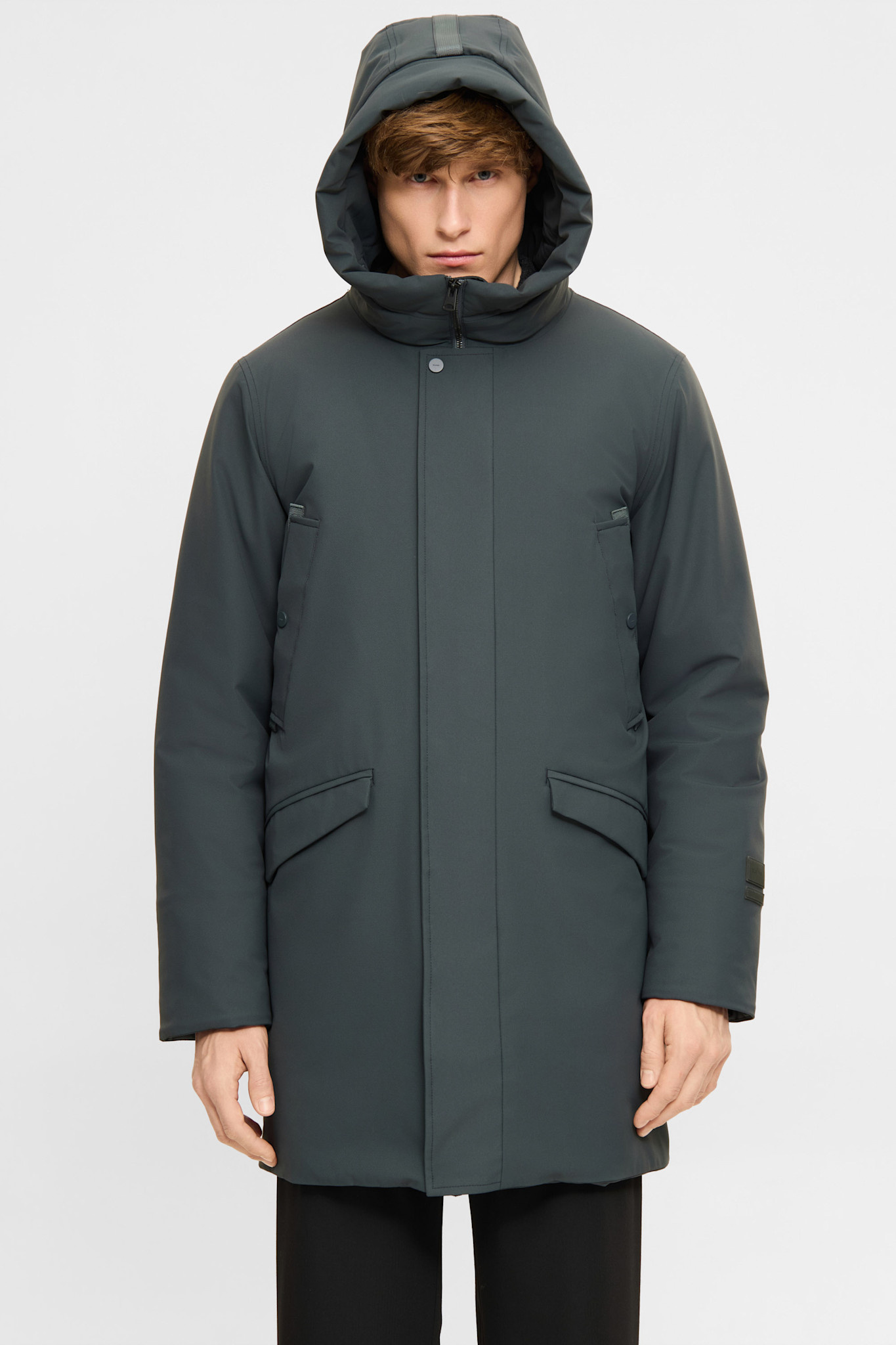 Elvine Alrik Jacket Coal Green