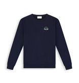 Pure Path 26030301 Rooted Tree Crew Neck Dark Navy