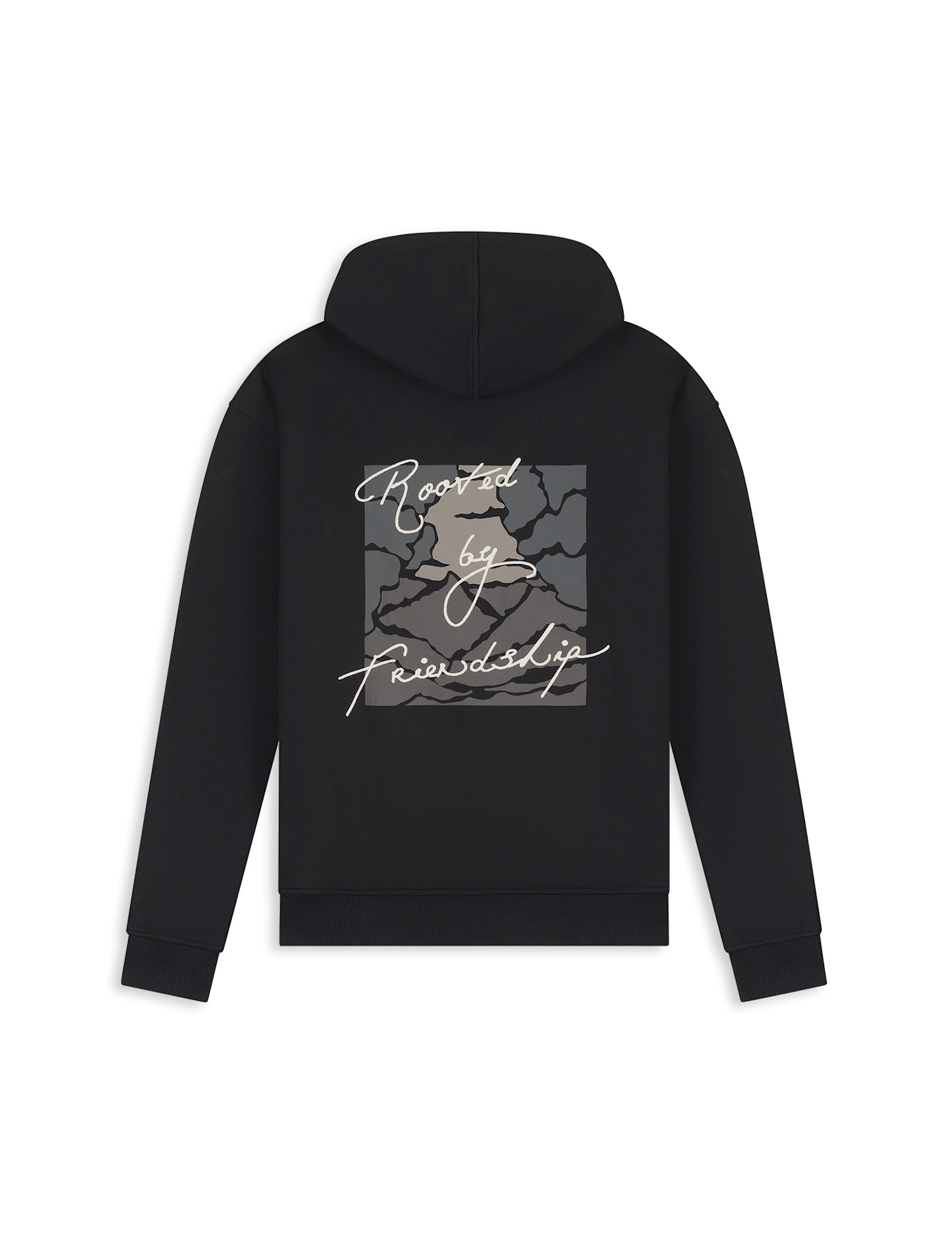Pure Path 26030307 Forest Rooted Hoodie Black