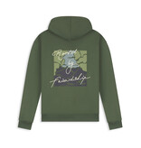 Pure Path 26030307 Forest Rooted Hoodie Dark Army