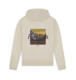 Pure Path 26030305 Landscape View Hoodie Ecru