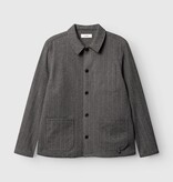 Gabba Libre AX Stripes LS Overshirt Dark Grey