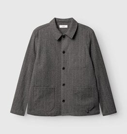 Gabba Libre AX Stripes LS Overshirt Dark Grey