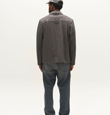 Gabba Libre AX Stripes LS Overshirt Dark Grey