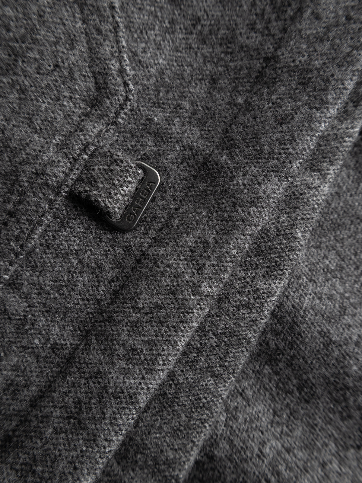 Gabba Libre AX Stripes LS Overshirt Dark Grey