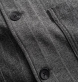 Gabba Libre AX Stripes LS Overshirt Dark Grey