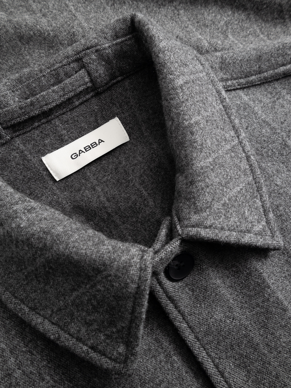 Gabba Libre AX Stripes LS Overshirt Dark Grey