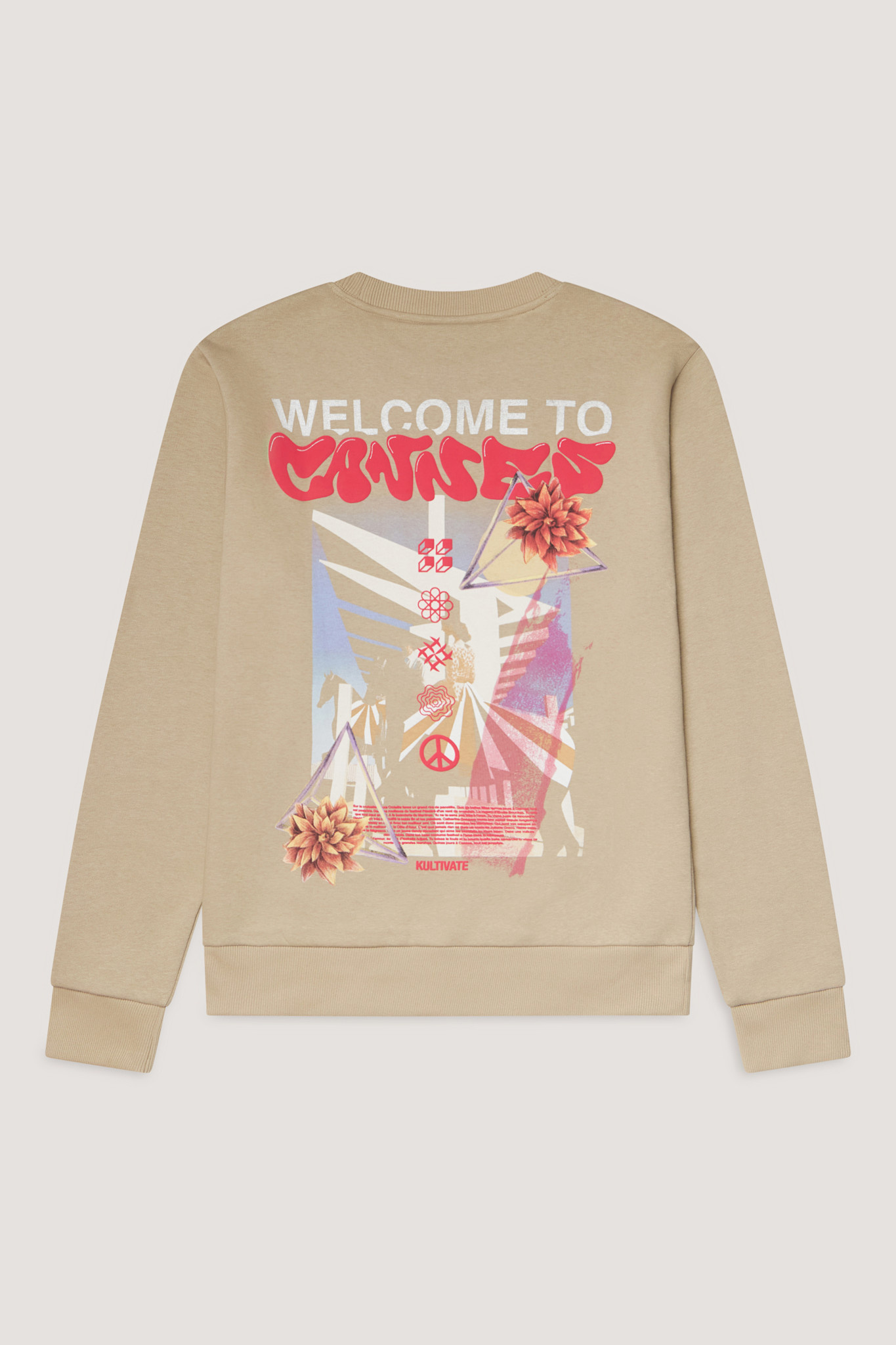 Kultivate Cannes Crew Neck Sweat Seneca Rock