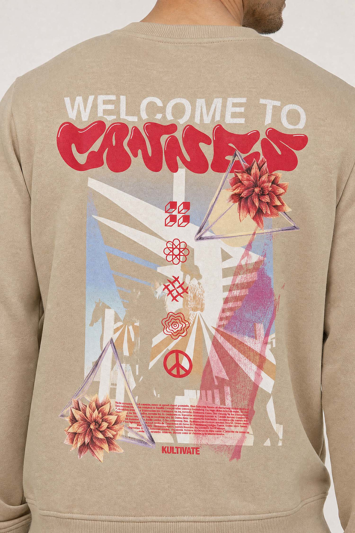 Kultivate Cannes Crew Neck Sweat Seneca Rock