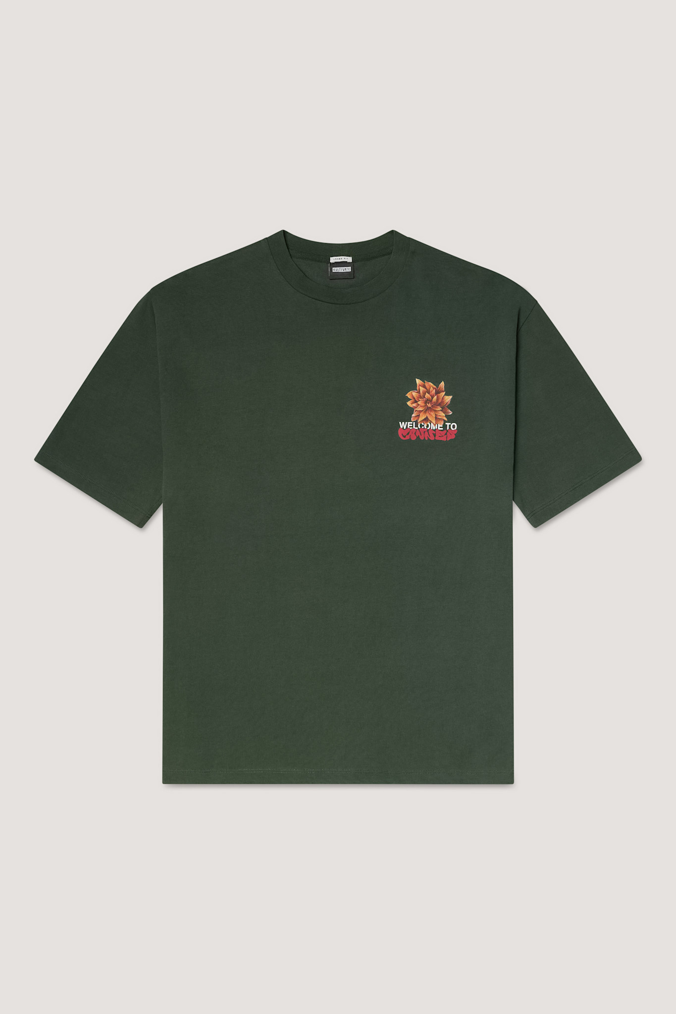 Kultivate Luxury Cannes Tee Deep Forest