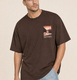 Kultivate Luxury Rocks Tee Chocolate Brown