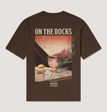 Kultivate Luxury Rocks Tee Chocolate Brown