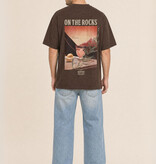 Kultivate Luxury Rocks Tee Chocolate Brown