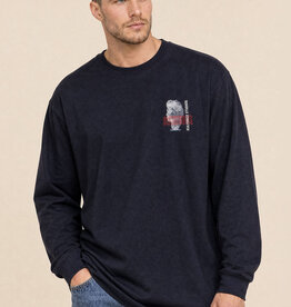 Kultivate Luxury Curiosity L/S Tee Dark Navy