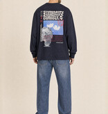 Kultivate Luxury Curiosity L/S Tee Dark Navy