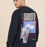 Kultivate Luxury Curiosity L/S Tee Dark Navy