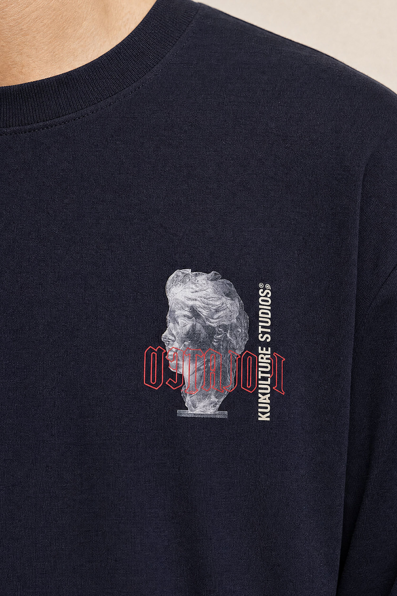 Kultivate Luxury Curiosity L/S Tee Dark Navy
