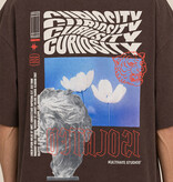 Kultivate Luxury Curiosity Tee Chocolate Brown