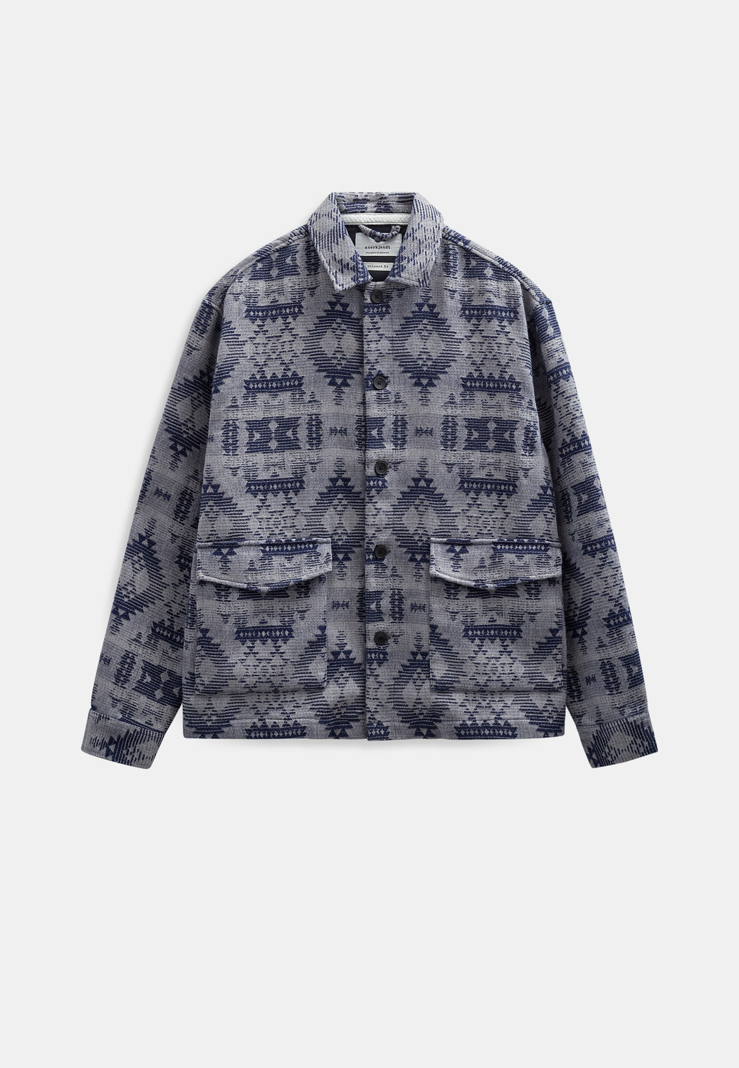Anerkjendt Otto Inka Overshirt 902557 Sky Captain