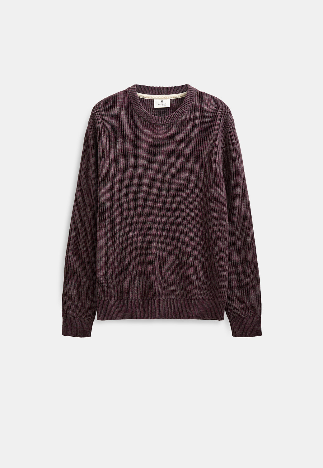 Anerkjendt Sinus 3 Tones Cotton Knit 902533 Vineyard Wine