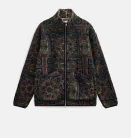 Anerkjendt Toni Jacquard Teddy Cardigan 902622 Forest Night