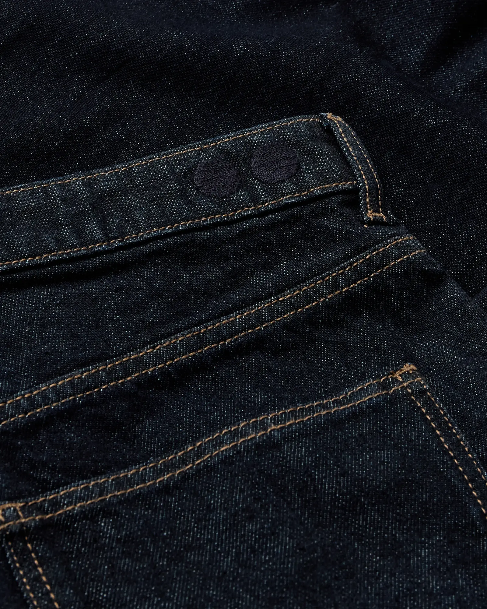 Resterods Owen Loose Fit Jeans 5002-Nearly Black