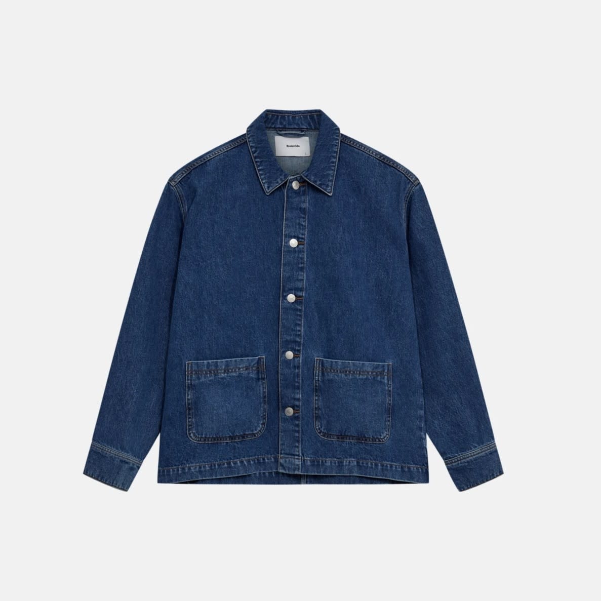 Resterods Nathan Denim Overshirt 5001-Blue