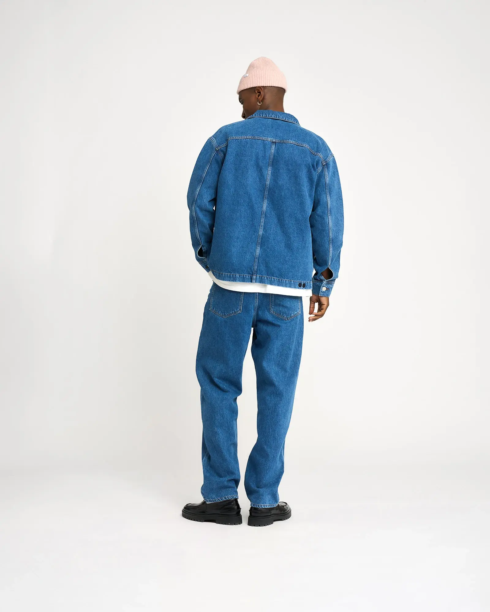 Resterods Nathan Denim Overshirt 5001-Blue
