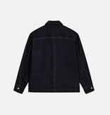 Resterods Nathan Denim Overshirt 5002-Nearly Black