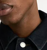 Resterods Nathan Denim Overshirt 5002-Nearly Black