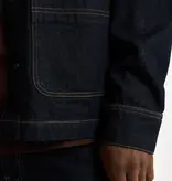 Resterods Nathan Denim Overshirt 5002-Nearly Black