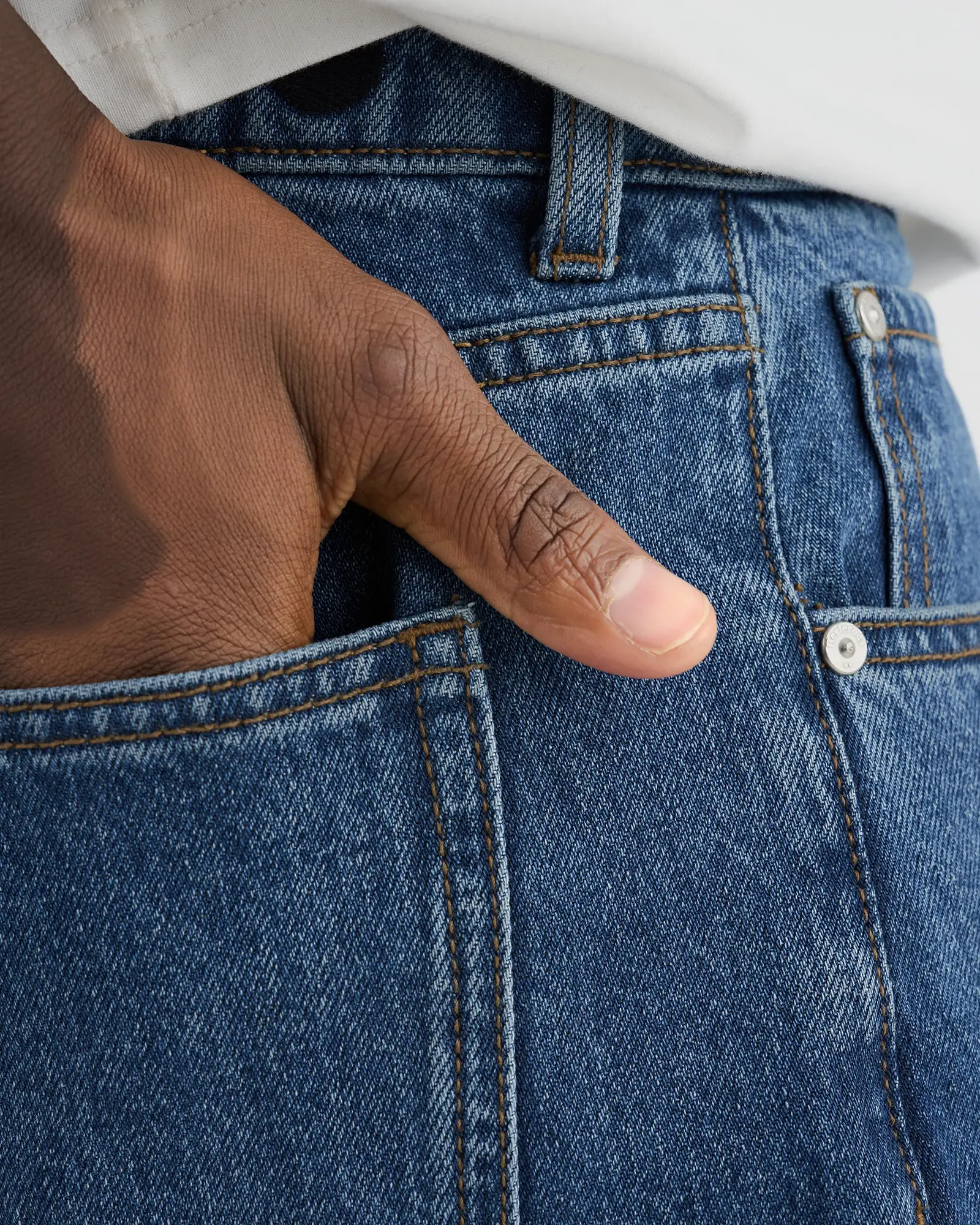 Resterods Owen Loose Fit Jeans 5001-Blue
