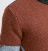 Casual Friday 20505594 Noe Geometric Crew Neck Knit 900009819 SImply Taupe