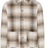 Casual Friday 20506360 Cesar Check Jacket 900009471 Simply Taupe