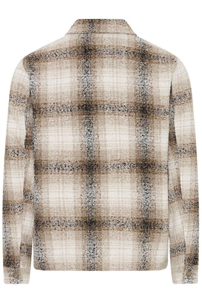 Casual Friday 20506360 Cesar Check Jacket 900009471 Simply Taupe
