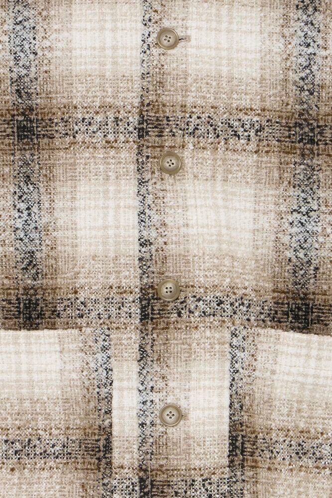 Casual Friday 20506360 Cesar Check Jacket 900009471 Simply Taupe