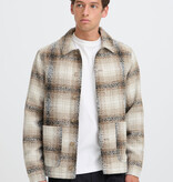 Casual Friday 20506360 Cesar Check Jacket 900009471 Simply Taupe