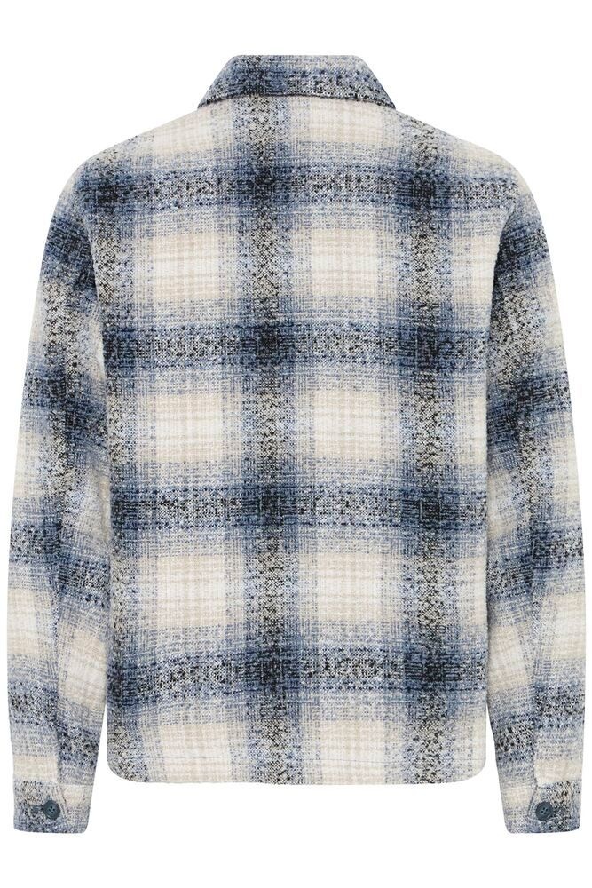 Casual Friday 20506360 Cesar Check Jacket 900009472 Ashley Blue