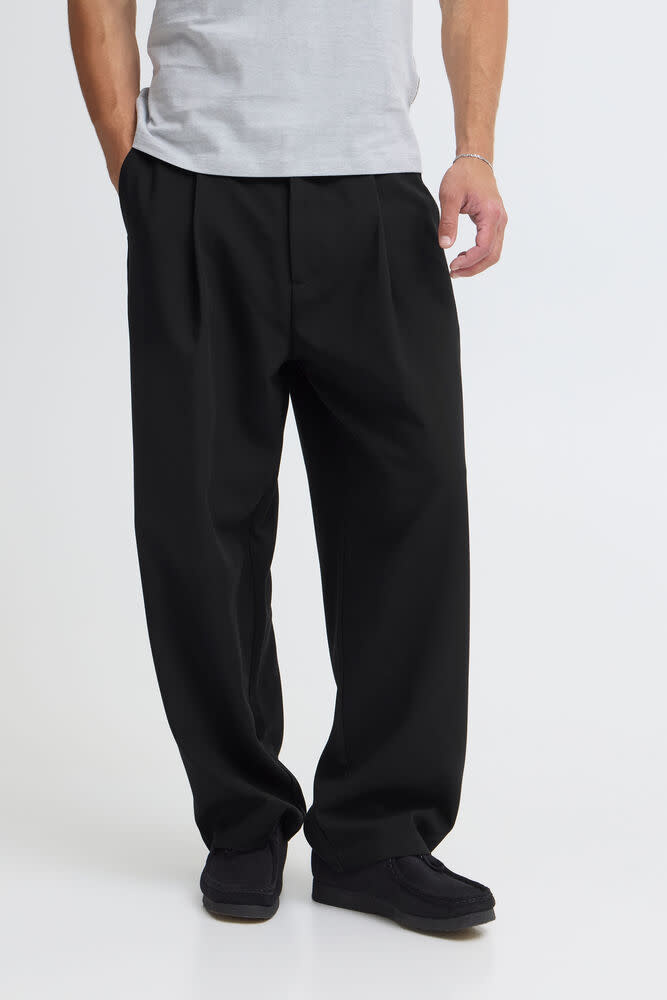 Casual Friday 20506530 Aske Relaxed Wide Pants 193911 Black Beauty