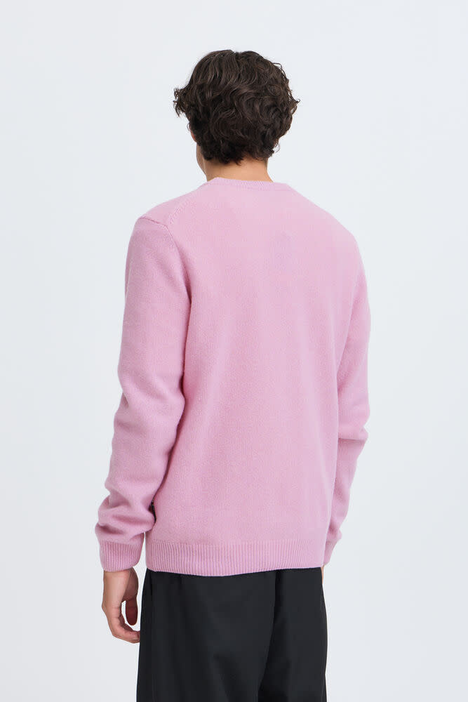 Casual Friday 20503970 Karl Lambswool Crew Knit 1633071 Lavender Mist