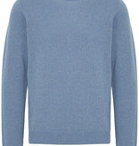 Casual Friday 20503970 Karl Lambswool Crew Knit 164120 Dusk Blue