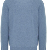 Casual Friday 20503970 Karl Lambswool Crew Knit 164120 Dusk Blue