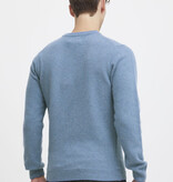 Casual Friday 20503970 Karl Lambswool Crew Knit 164120 Dusk Blue