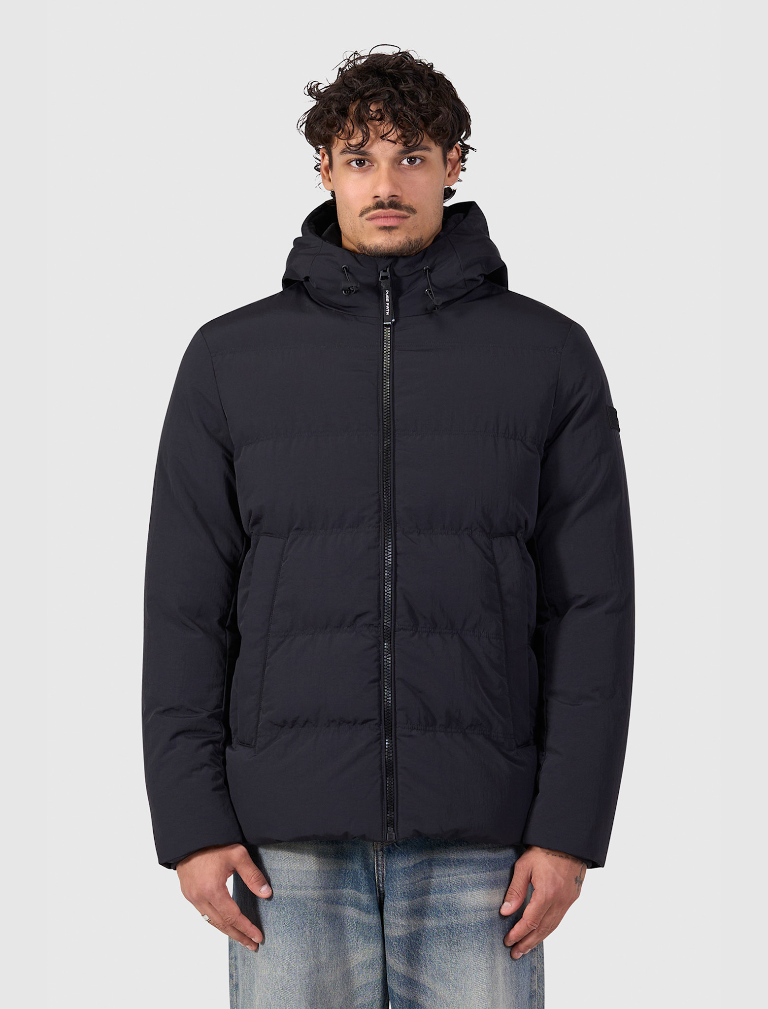 Pure Path 26030403 Puffer Jacket Black