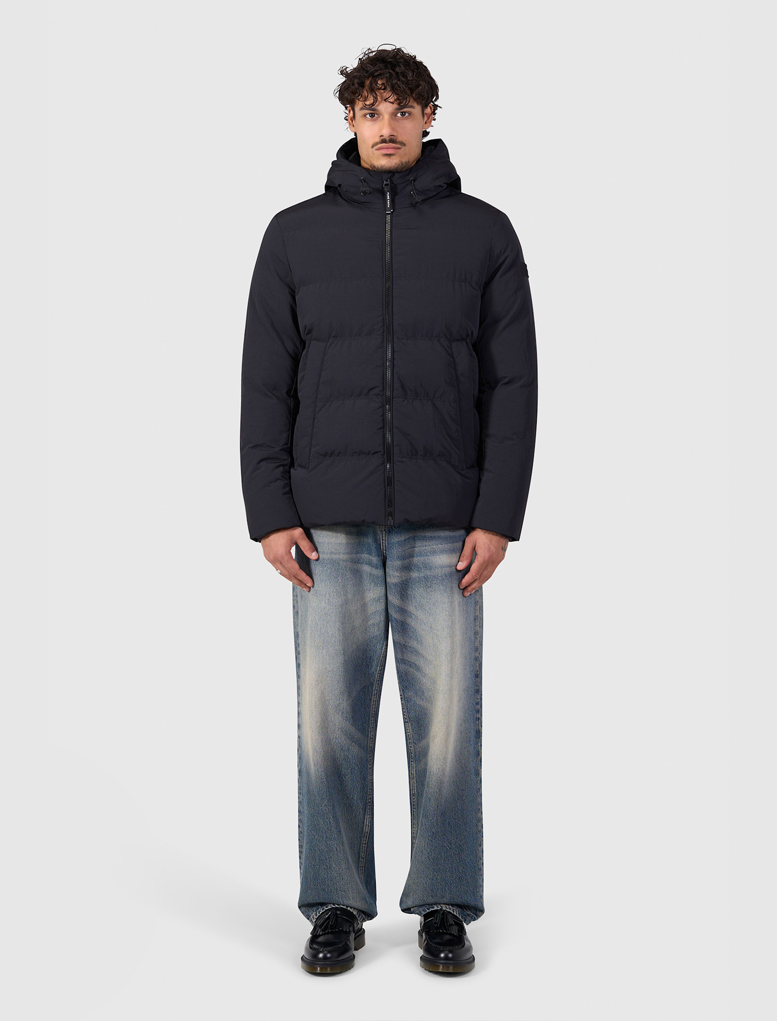 Pure Path 26030403 Puffer Jacket Black