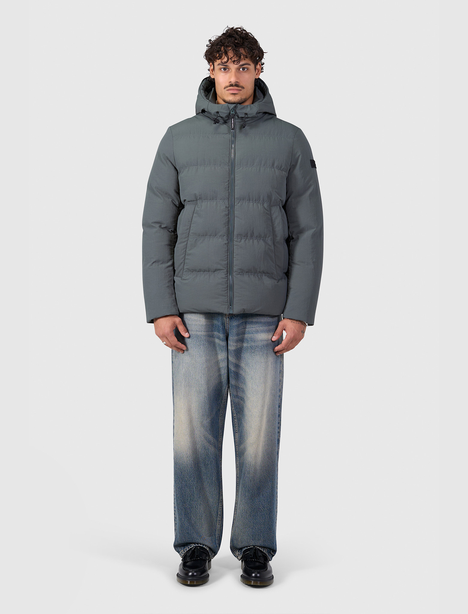Pure Path 26030403 Puffer Jacket Dark Army