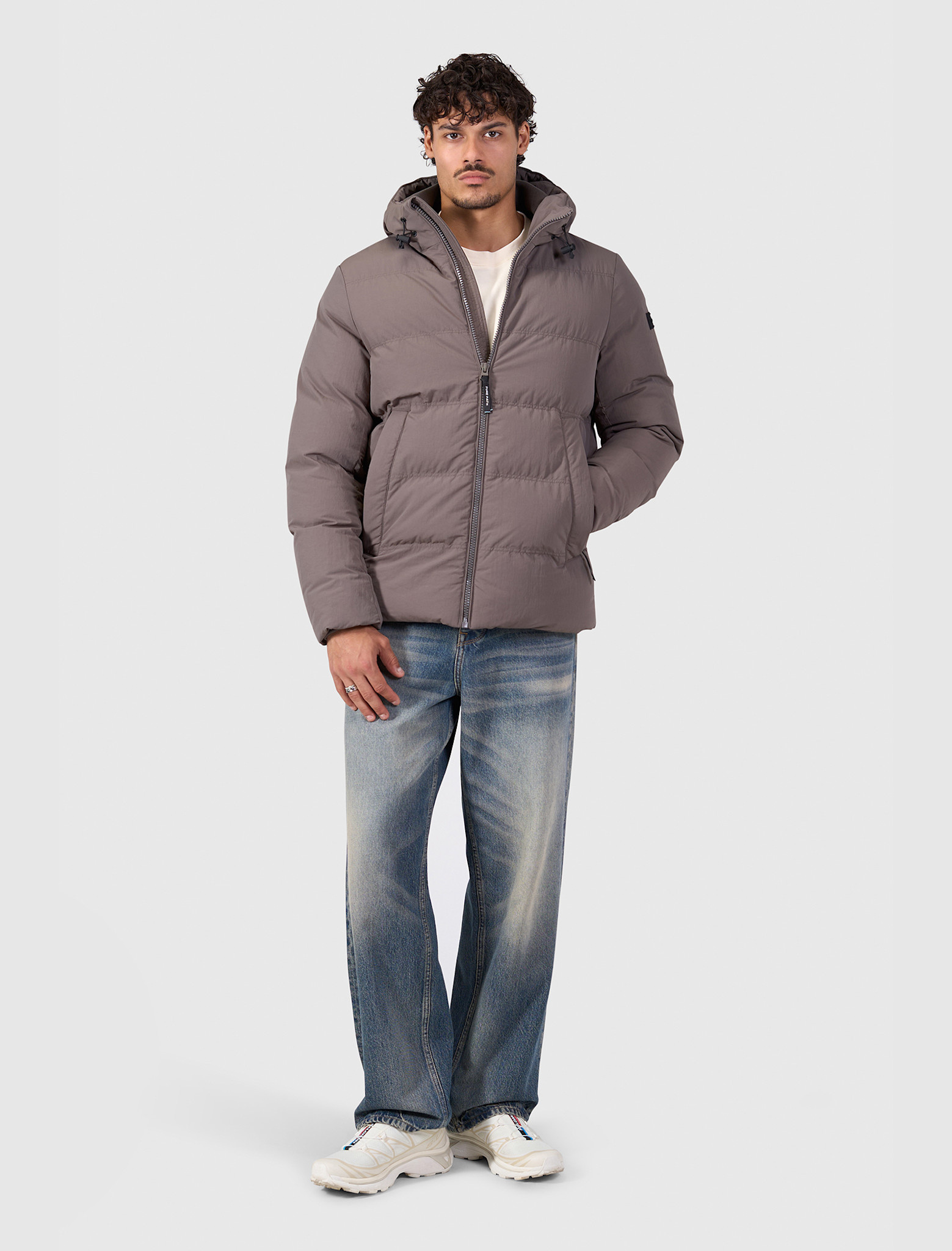 Pure Path 26030403 Puffer Jacket Sand